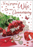 This anniversary card design appears like a cherished moment paused in time, styled with the care of a local Longford florist preparing a special delivery. At the centre sits a lush posy of deep red roses, their petals richly layered and softly curved, each bloom capturing that perfect stage between bud and full blossom. The roses are framed by vibrant greenery, leaves stretching outward in gentle arcs that echo the calm, leafy streets around Longford. To one side, a neatly placed envelope lies ready, its creamy surface and crisp edges hinting at a handwritten message waiting to be read in quiet privacy. A piece of fine jewellery - likely a delicate chain or pendant - rests beside it, catching the light with subtle golden glimmers that feel both luxurious and personal. Nearby, a polished heart-shaped keepsake box glows in intense red tones, its smooth surface suggesting something precious tucked safely inside. Tiny red hearts and jewel-like accents are sprinkled across the scene, reminiscent of confetti after an intimate anniversary celebration at a favourite local spot. A single butterfly motif appears almost weightless, adding a touch of magic and gentle movement to the stillness. The overall colour story is one of rich reds, soft creams, and muted metallics, all softened by natural daylight that gives everything a tender, lived-in warmth. Together, the roses, card, jewellery, and keepsake pieces create a tableau that speaks of shared years, quiet rituals, and the joy of pausing to say thank you for loving me once again in the heart of Longford.